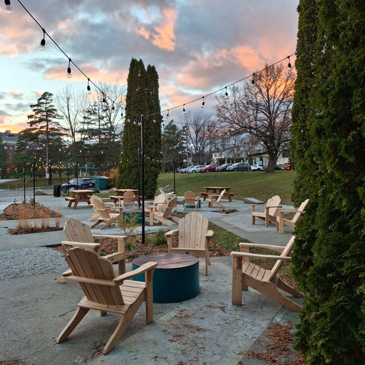 Aire de détente à Sherbrooke
